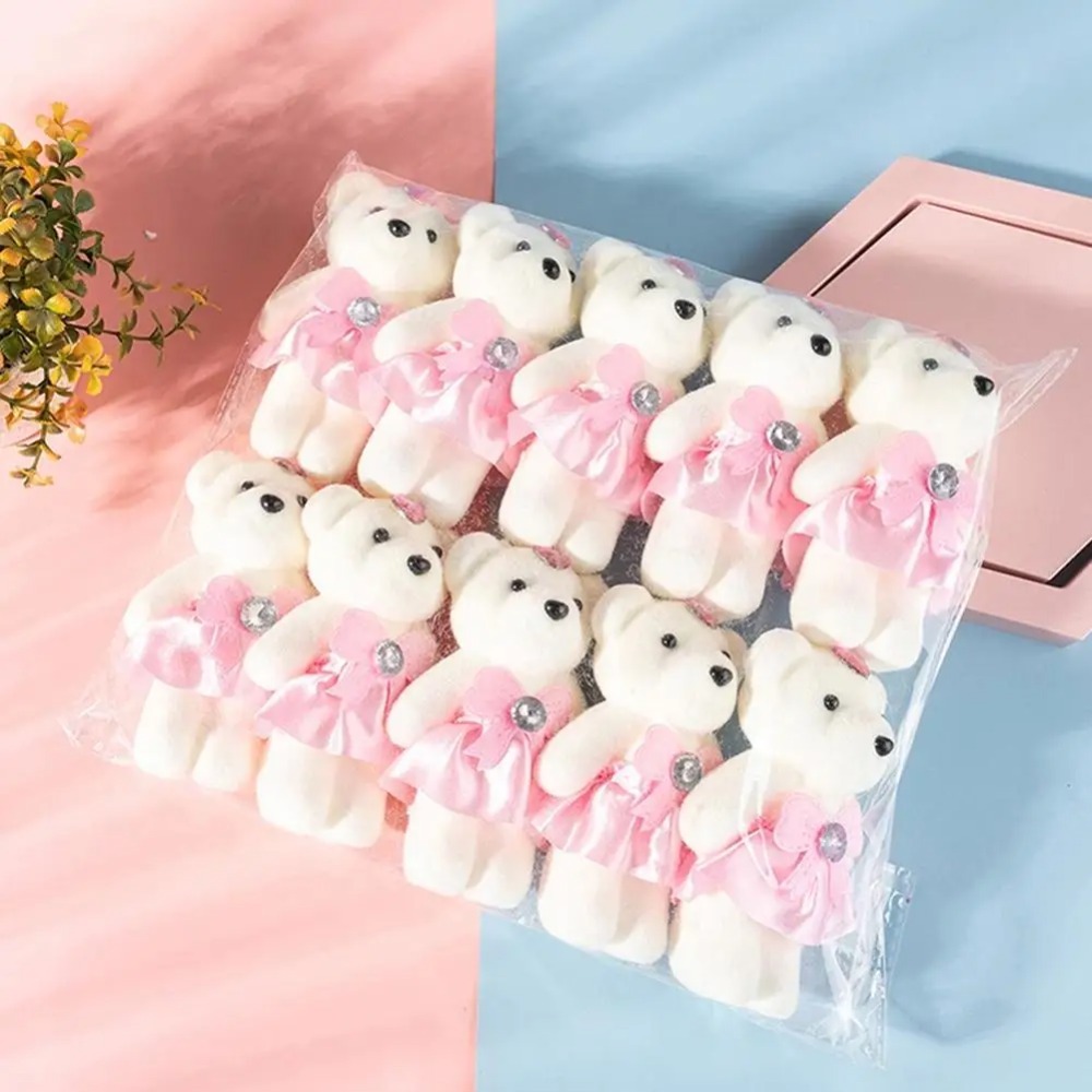 Candle Shop - 10pcs Bouquet Bear Ice Cream Diamond