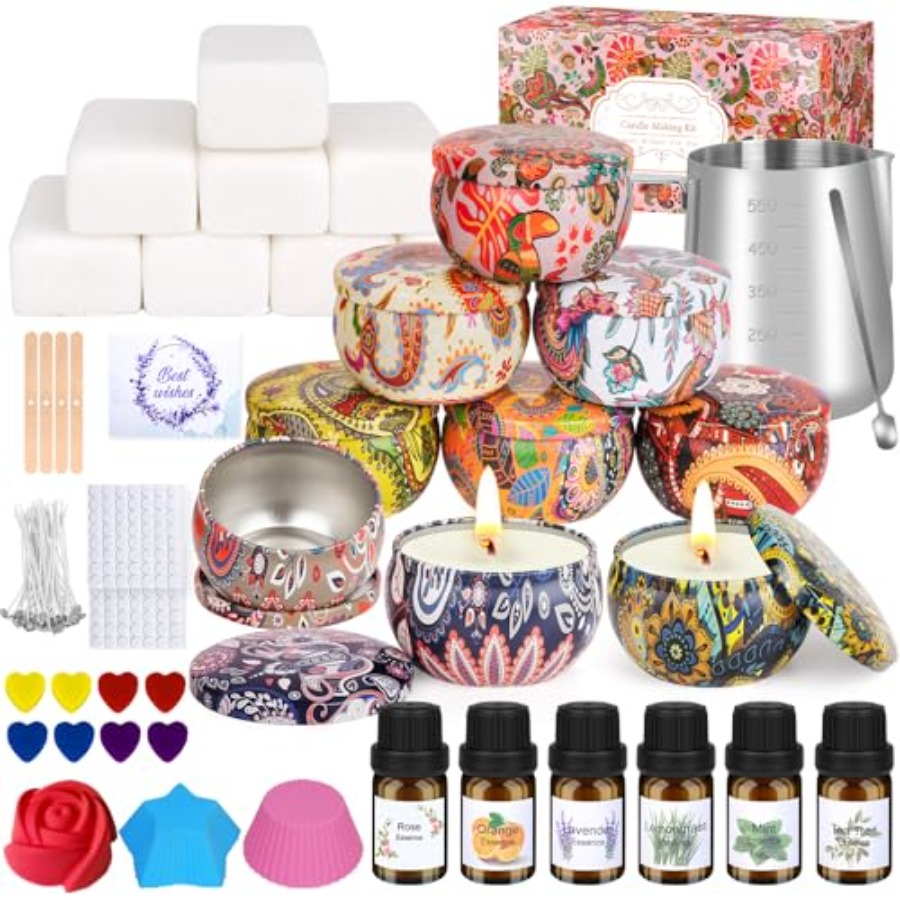 Candle Supplies Essential Oils - Candle Making Kit for Adult DIY