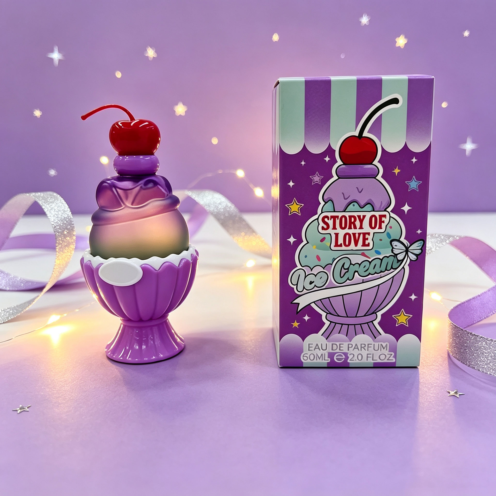 Cute Ice Cream Shaped Eau De P - Candle Shop review and price