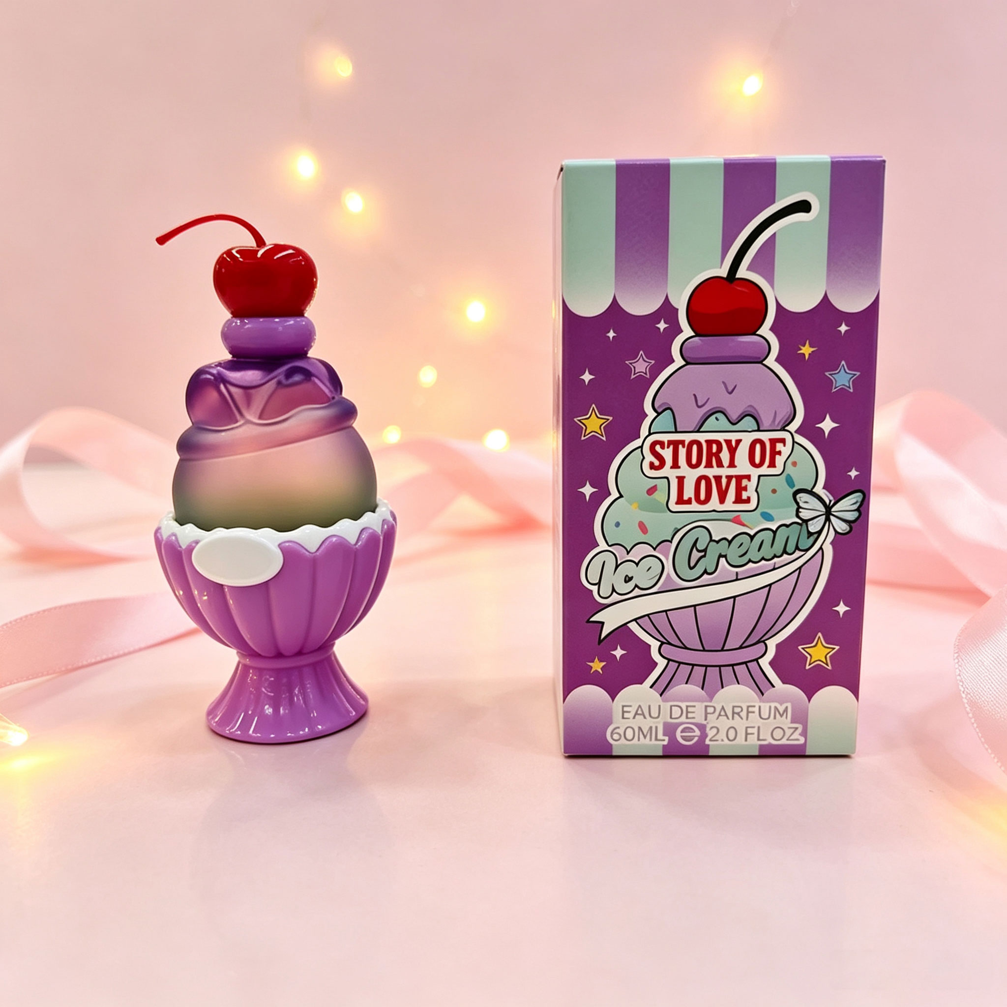 Cute Ice Cream Shaped Eau De P - Candle Shop review and price