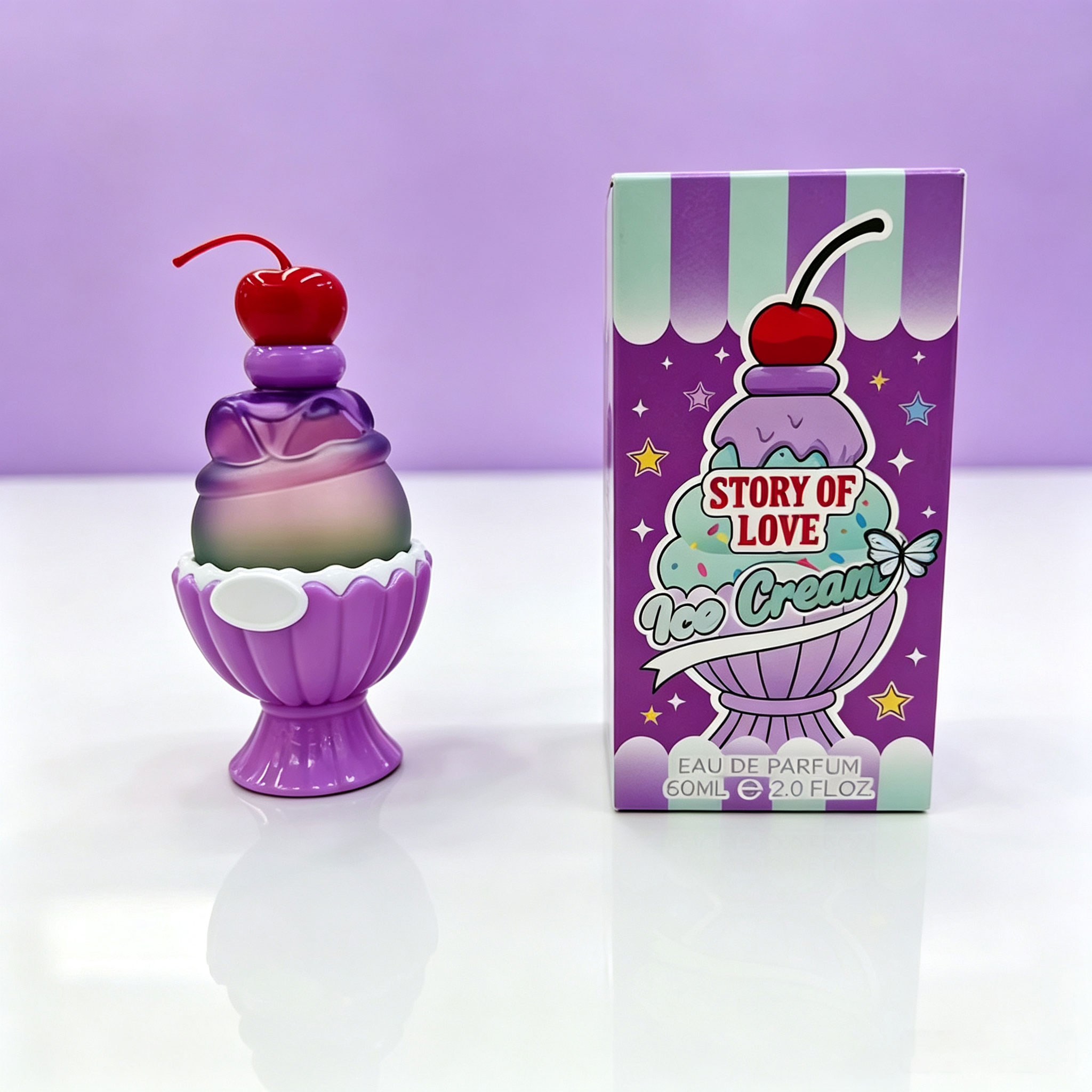Cute Ice Cream Shaped Eau De P - Candle Shop review and price