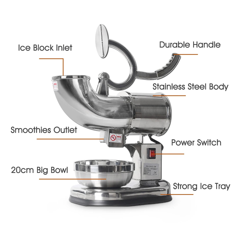 Electric Snow Cone Machine Ice - Candle Shop review and price