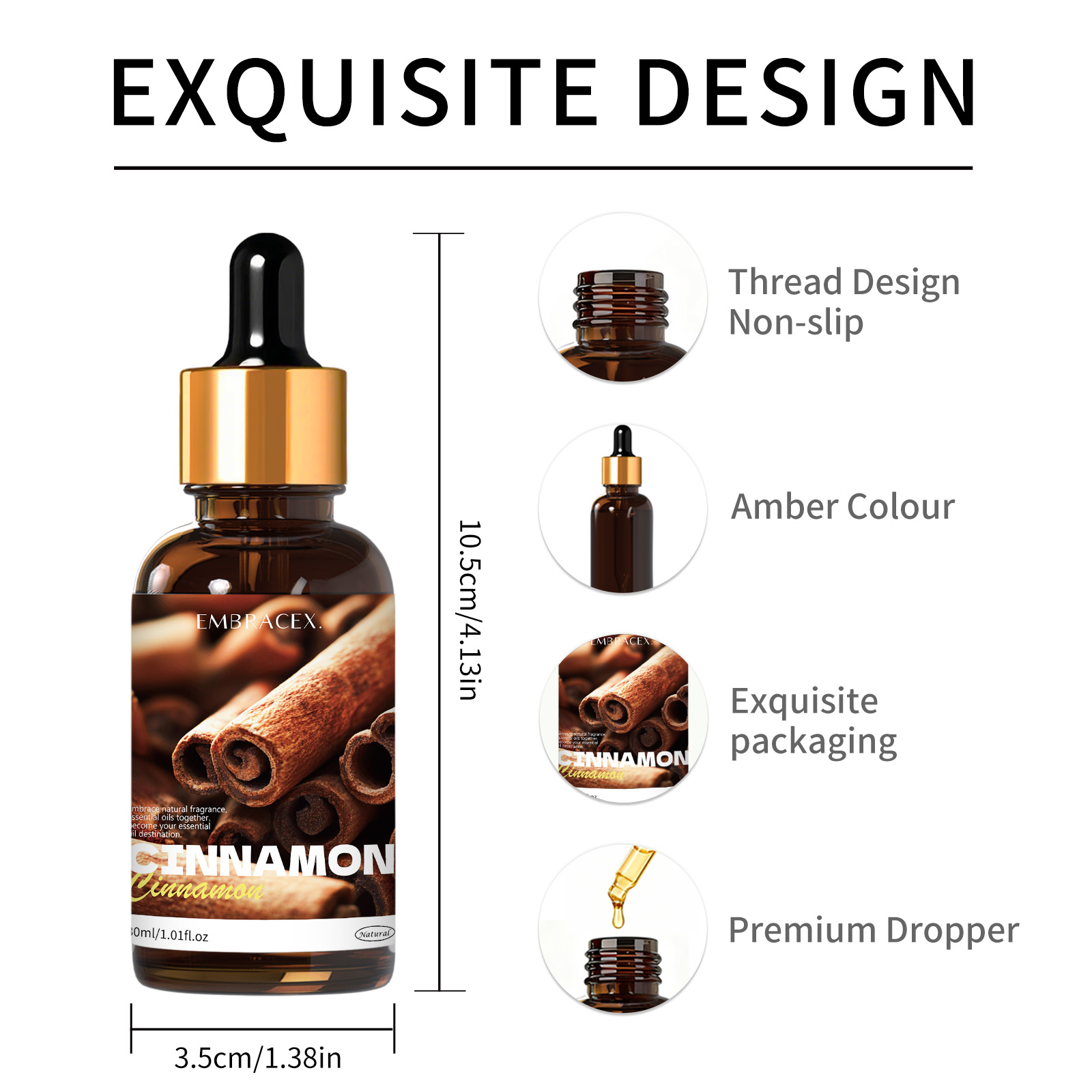 30ml Cinnamon Pure Plant Essen - Candle Supplies Essential Oils review and price