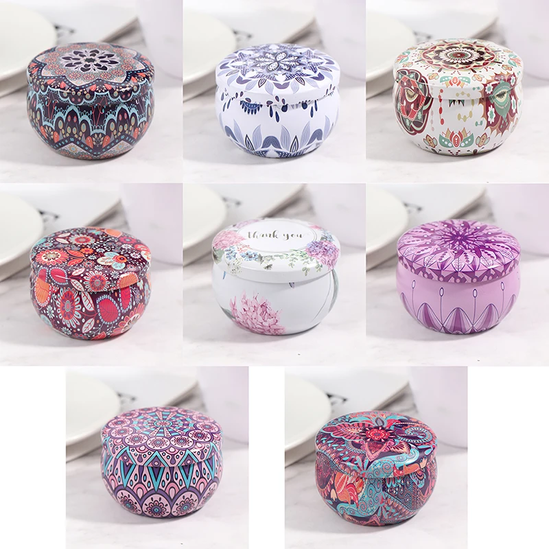 1PC 12Styles Empty Tinplate Bo - Candle Supplies Essential Oils review and price