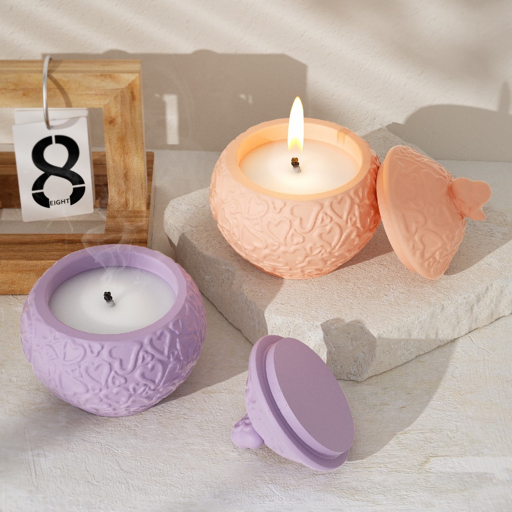 Floral Embossed Storage Box wi - Candle Vessel Supplies review and price
